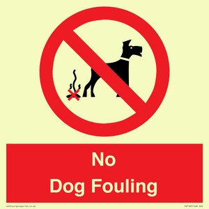 No Dog Fouling